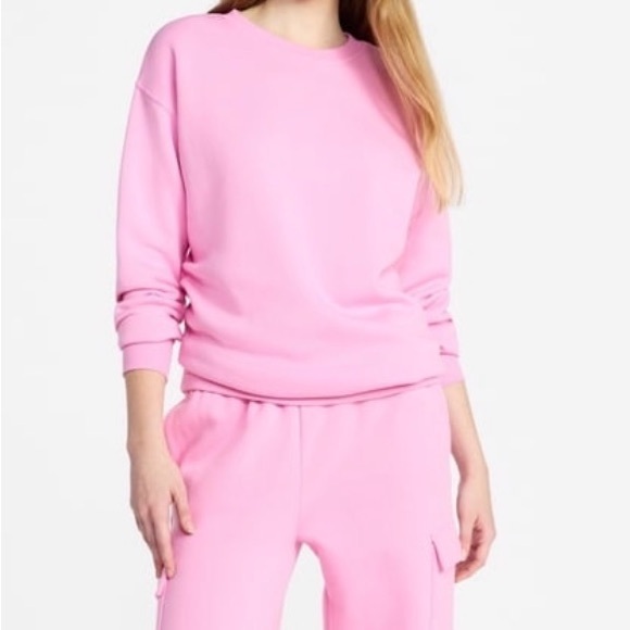 No Boundaries Tops - NWT No Boundaries Women's Pink Crewneck Oversized Sweatshirt